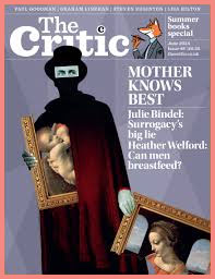 Heather Welford asks "Can Men Breastfeed?" in The Critic